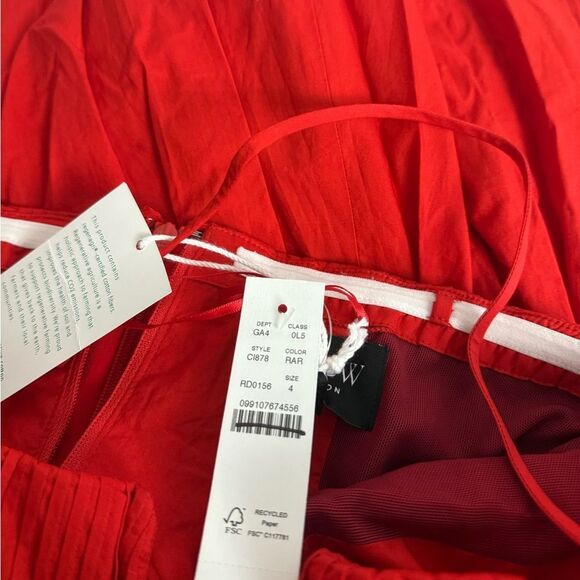 J.Crew Collection strapless notched maxi dress NWT Size 4 - Picture 8 of 8